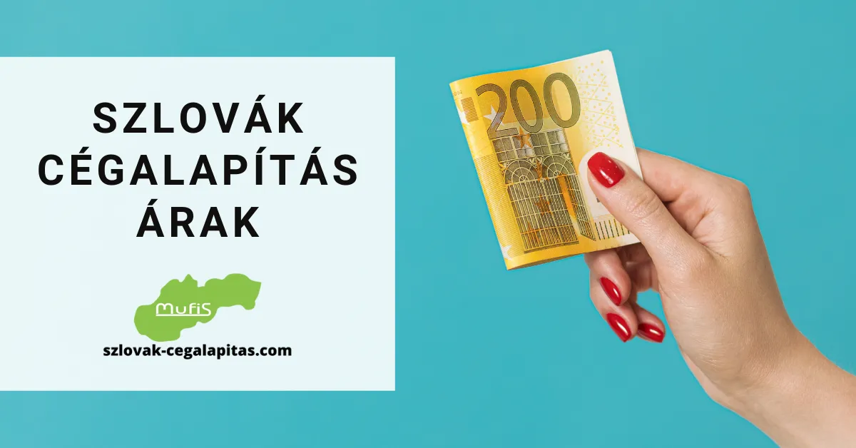 Szlovák cégalapítás árak